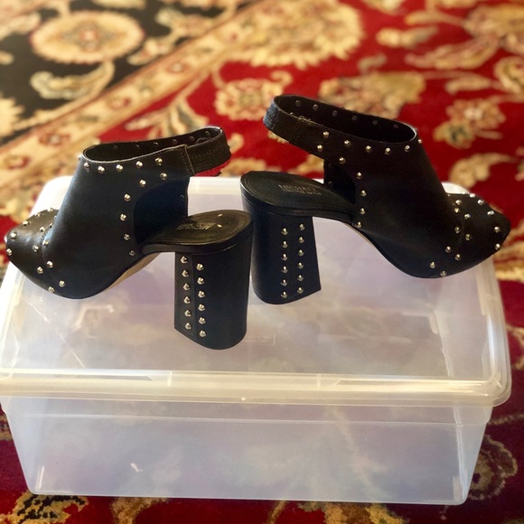 Michael Kors Sexy Studded Heel Strap Mule! - Picture 2 of 5
